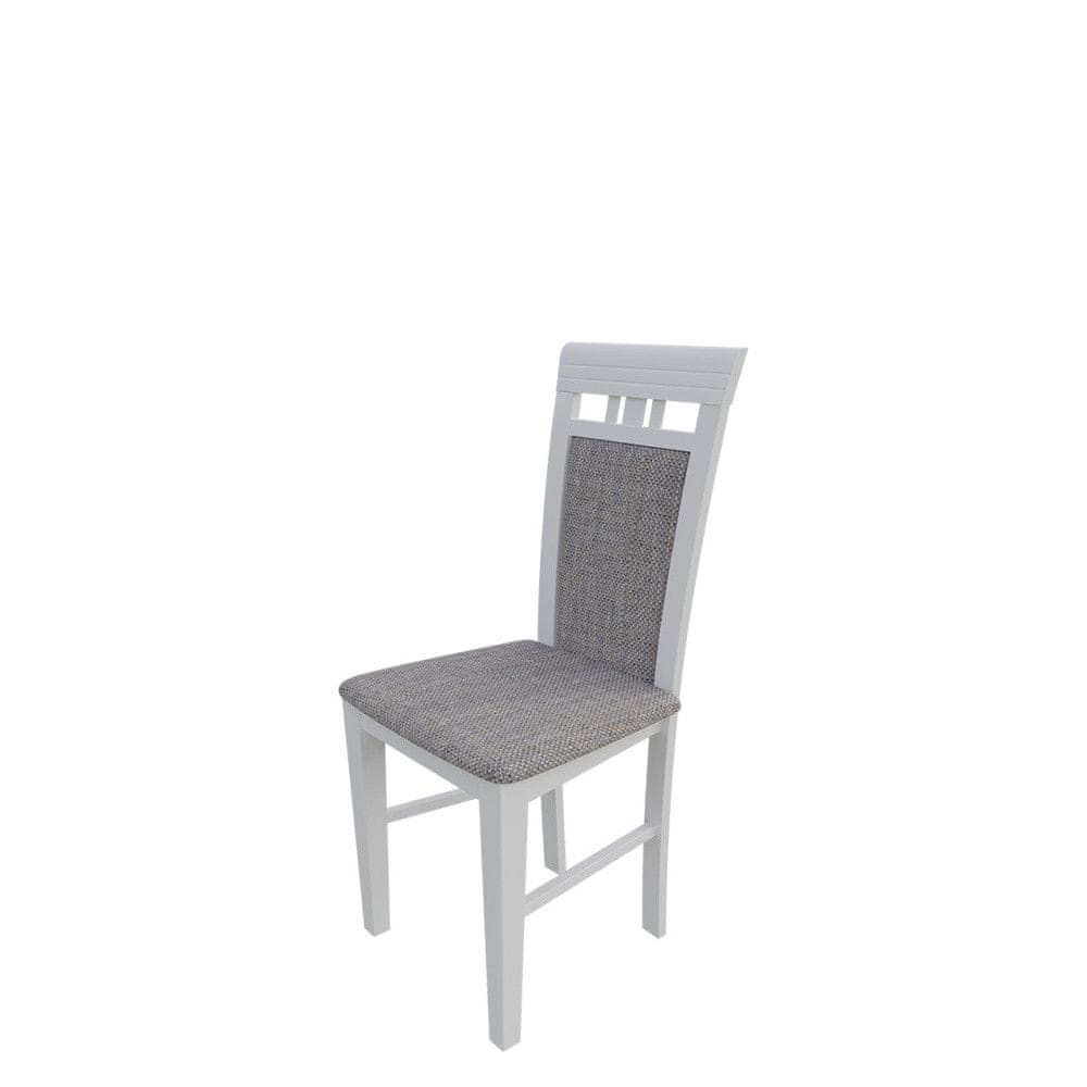 Veneti Jedálenská stolička MOVILE 12 - biela / šedá 2